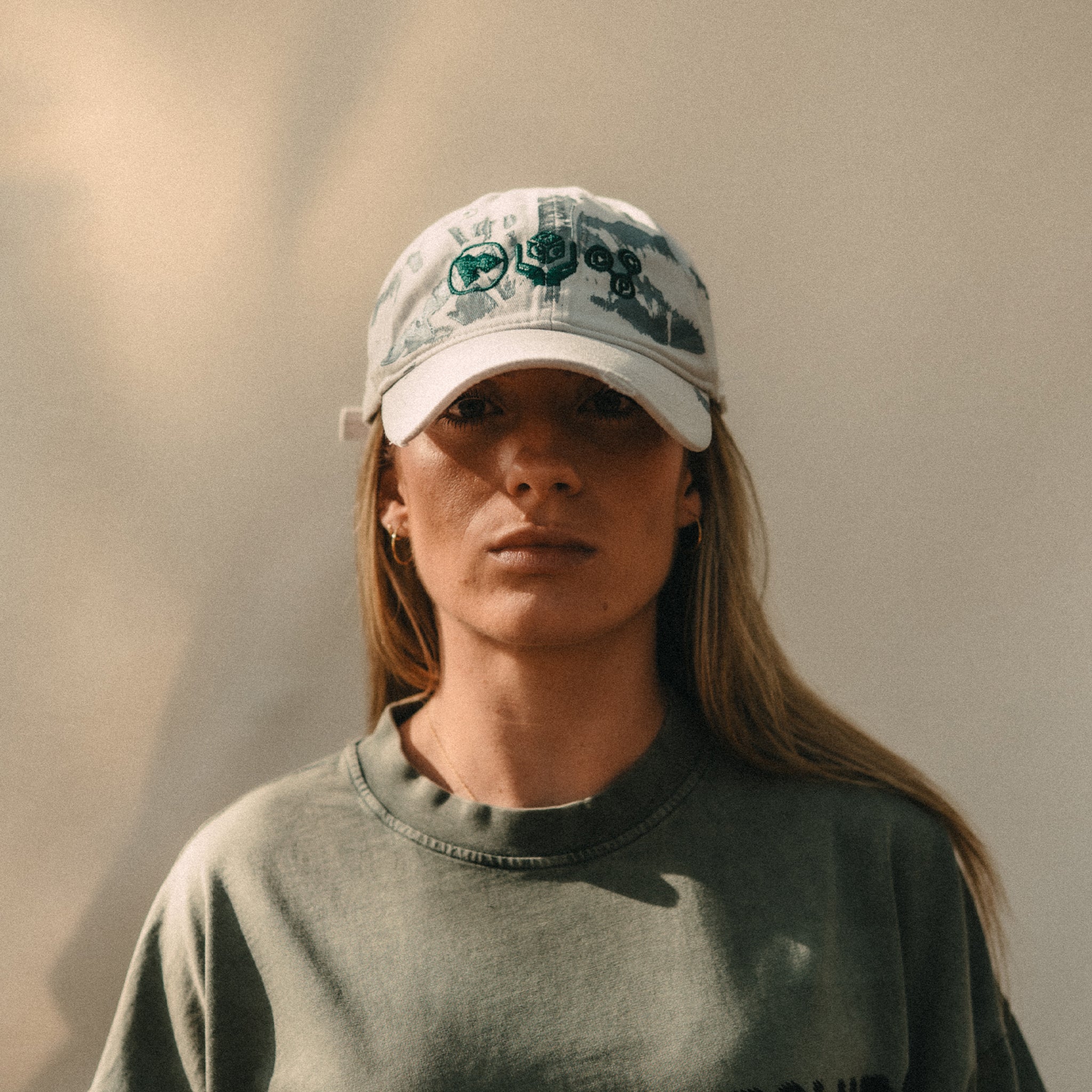 Washed Grey Nature Cap