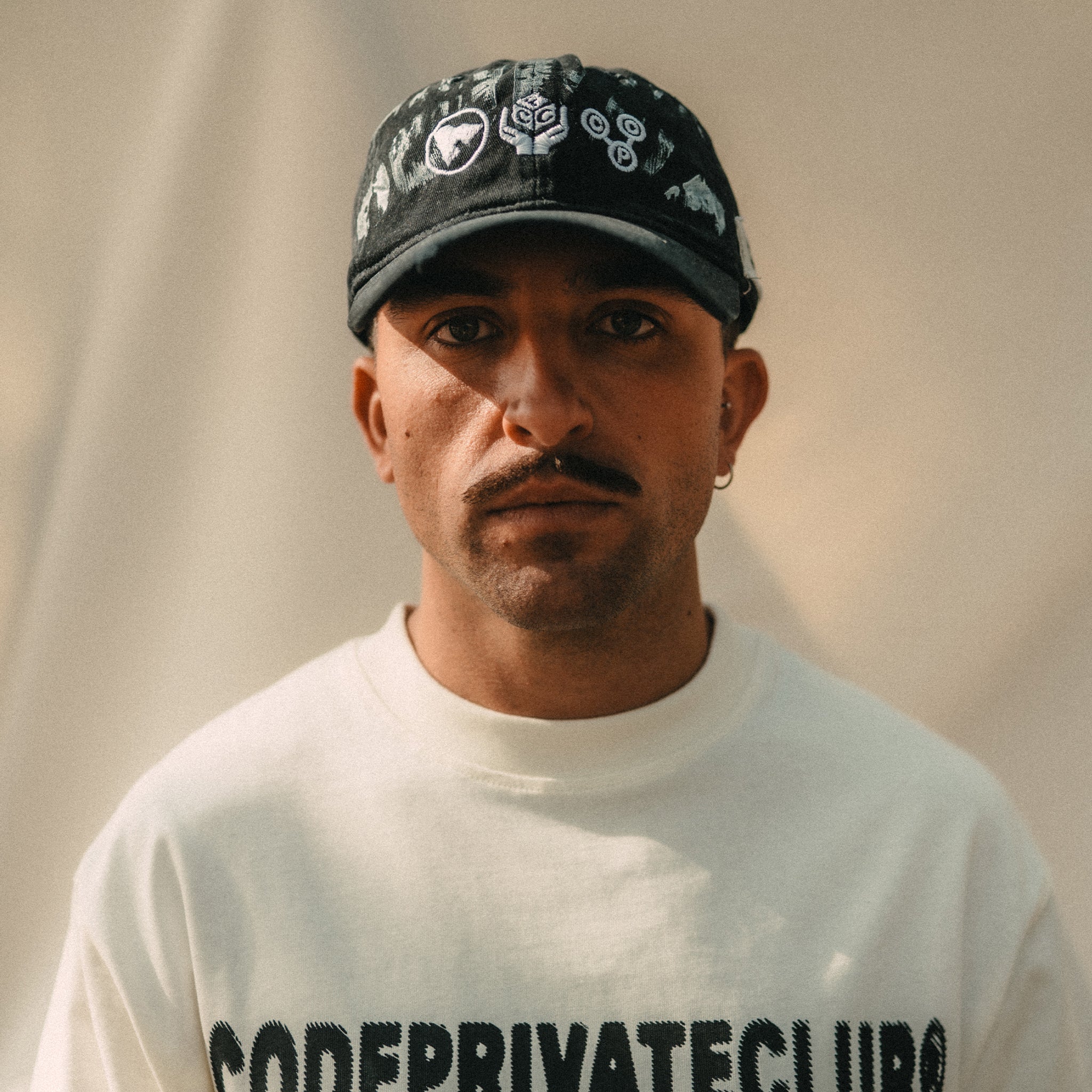 Washed Black Nature Cap