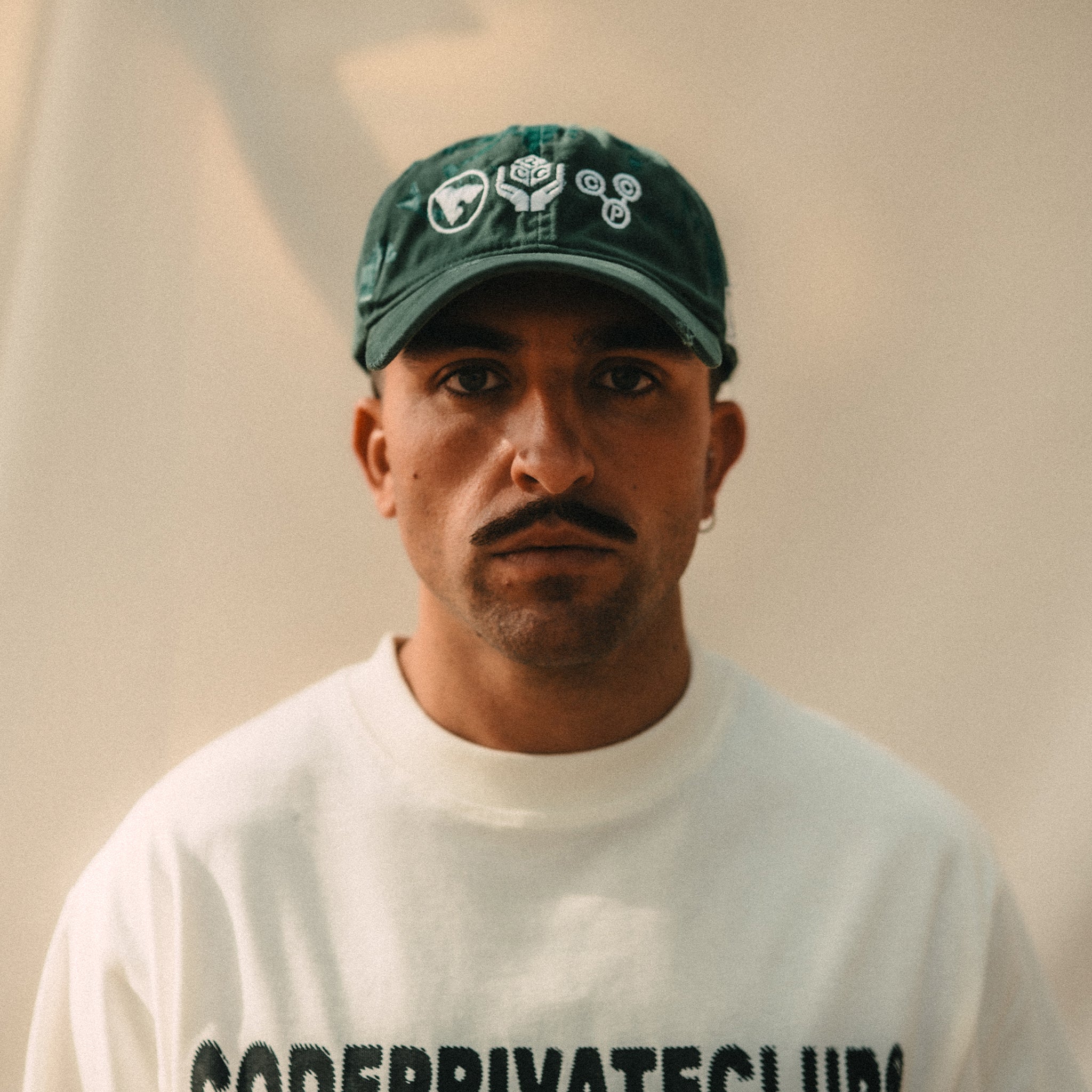 Washed Green Nature Cap