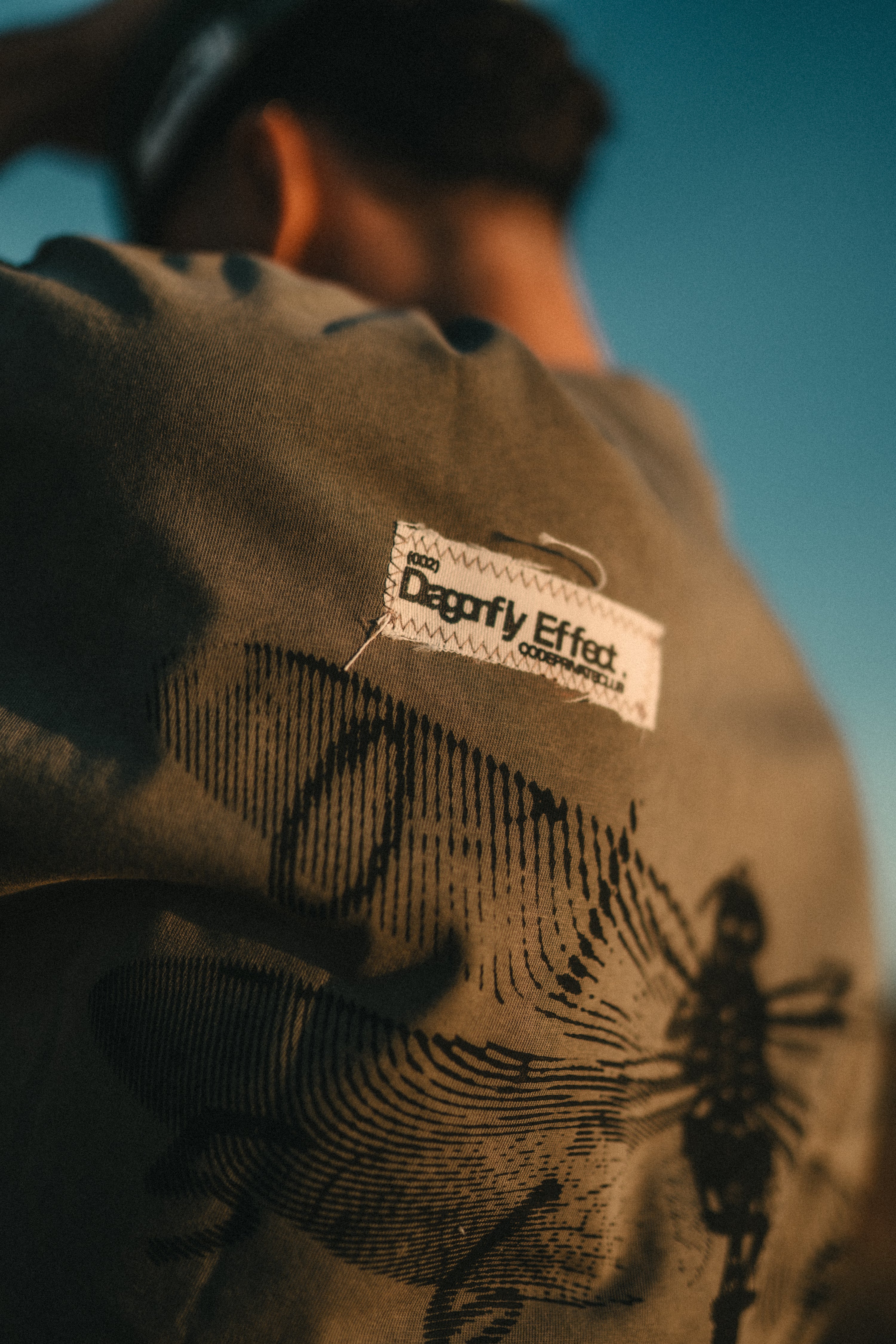 DRGNFLY EFFECT V.2 T-SHIRT DUSTY GREEN