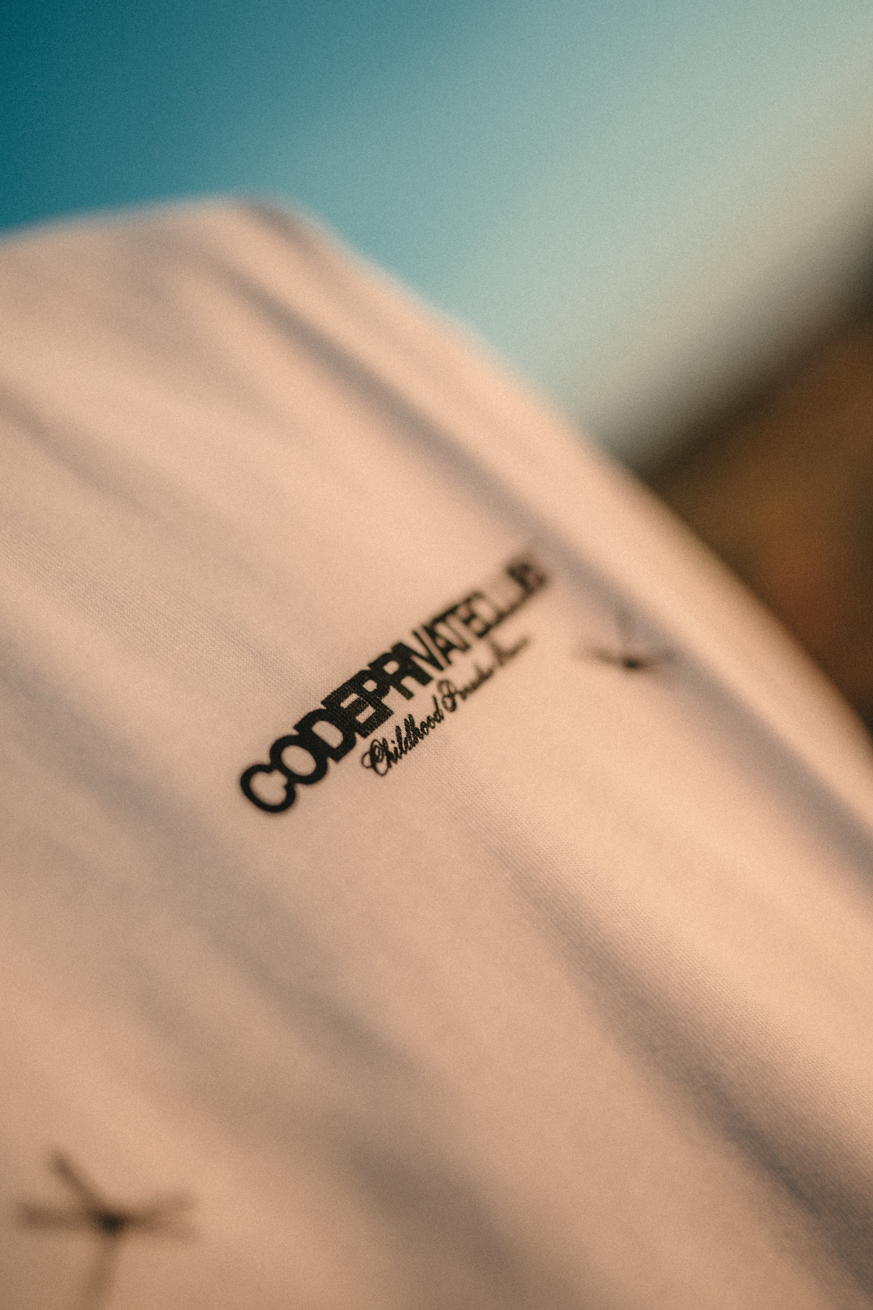 GLOW IN THE DARK LOGO T-SHIRT WHITE