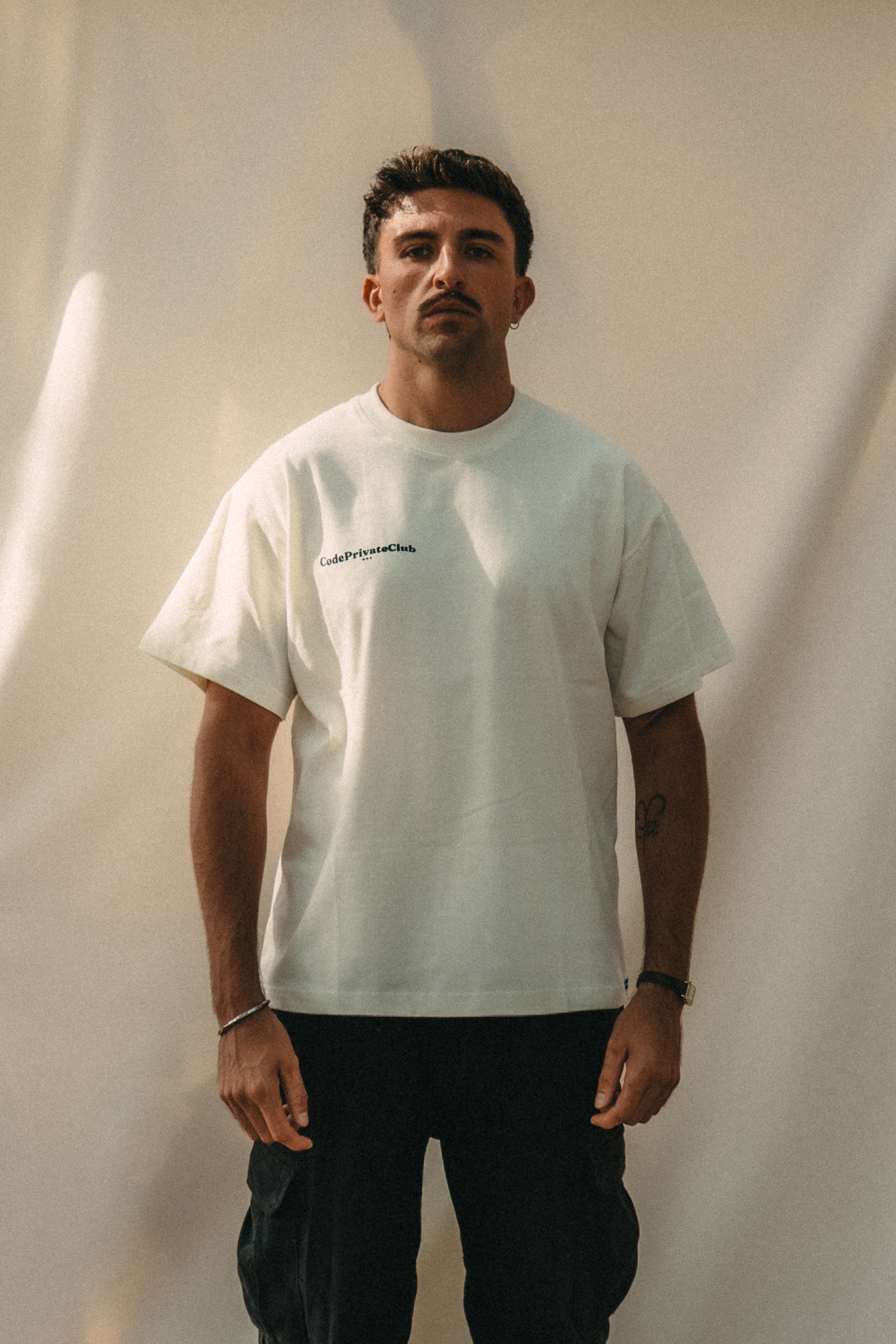 GRADIENT BLOSSOMS T-SHIRT ORANGE