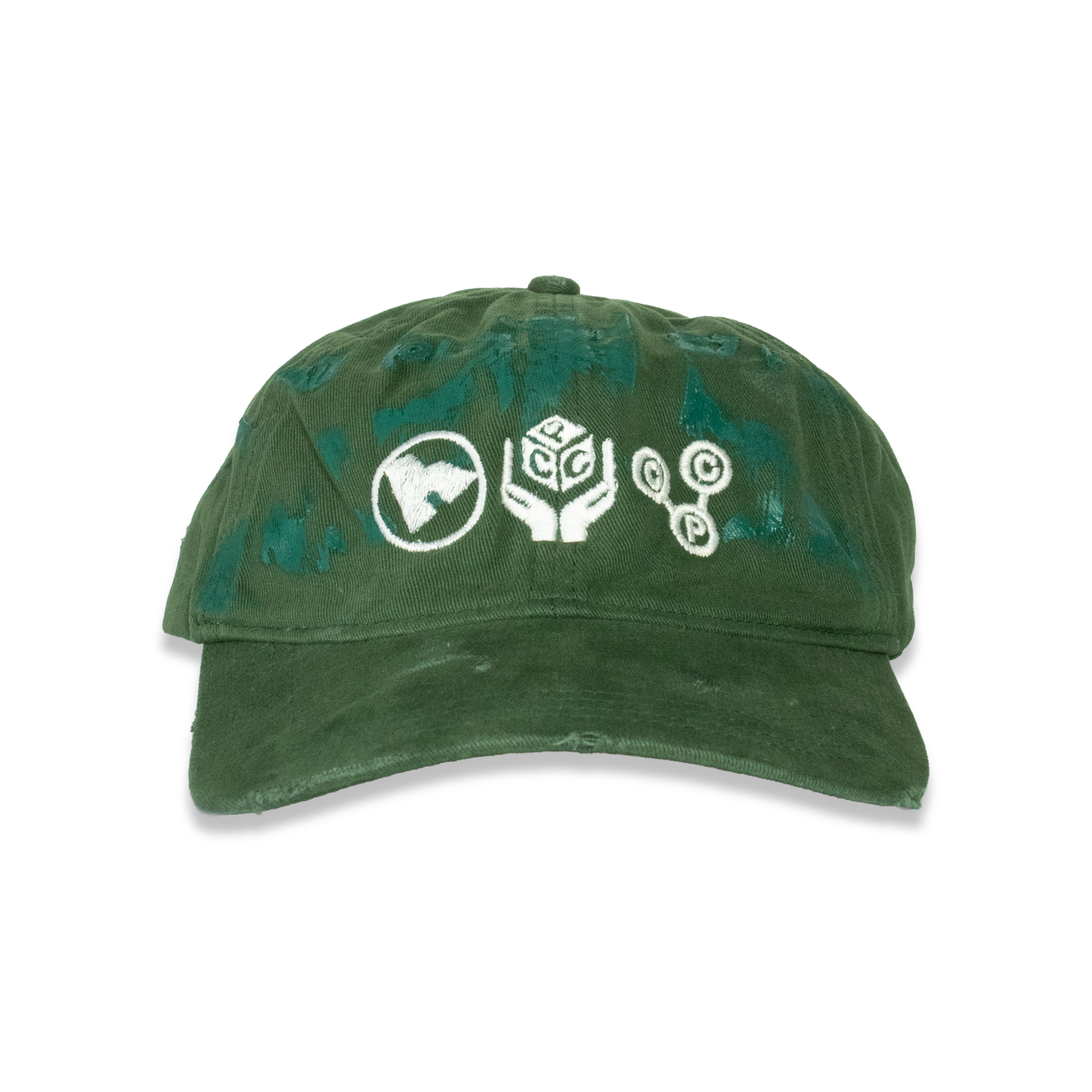 Washed Green Nature Cap